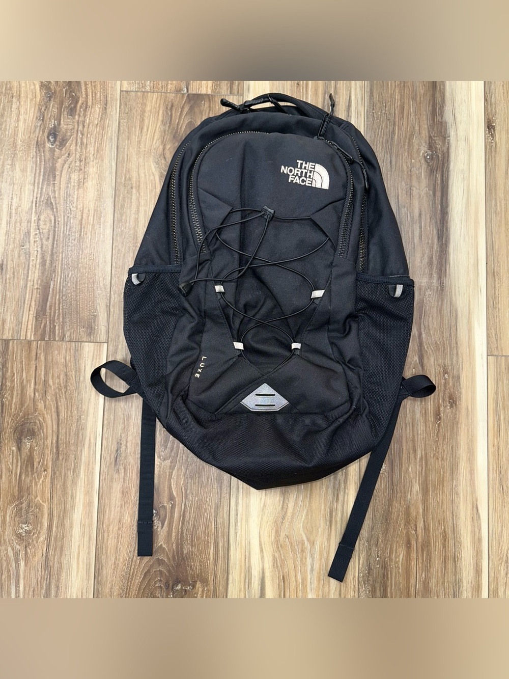 The North Face Jester Luxe NF0A52SK Backpack, Black Rose Gold Metallic